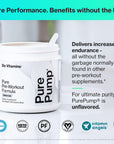 Do Vitamins PurePump - All-Natural Clean Pre-Workout Powder, Boost Energy, Focus, Pumps, Endurance, Paleo, Keto, Vegan, Citrulline, Beta Alanine, Unflavored (30 Servings)