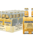 Fever Tree Indian Tonic Water  Premium Quality Mixer  Refreshing Beverage for Cocktails  Mocktails Naturally Sourced Ingredients No Artificial Sweeteners or Colors  200 ML Bottles  Pack of 24