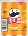 Pringles Crisps Lunch Snacks Office and Kids Snacks Grab N Go Cheddar Cheese 12 Cans