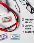 Altoids Arctic Mints Variety Pack of 63 Flavors of Altoids Arctic Mints  Arctic Wintergreen Arctic Strawberry and Arctic Peppermint  Bundle With Ballard Products Pocket Bag