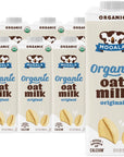 Mooala  Organic Oatmilk Unsweetened 32oz Pack of 6 32 fl oz pack of 6 Original