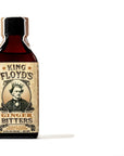 King Floyds Artisanal Ginger Bitters Hand Crafted Spicy Ginger Flavor Hot Unique Bitters for a Unique Cocktail 100ml Bar Provisions Bitters for Cocktails