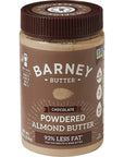 Barney Butter Powdered Almond Butter Chocolate 8 Ounce Jar NonGMO Gluten Free Keto Paleo Vegan