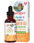 MaryRuth's Vitamin D3 Liquid Drops for Infants & Toddler | USDA Organic Liquid Vitamin D Spray for Infants & Toddlers | Immune Support & Bone Health | Vegan | Gluten Free | Non-GMO | 90-150 Servings