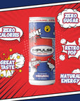 IMPULSE Energy Drink Great Tasting Boost Energy No Crash Zero Sugar Packed With BCAA Aminos Electrolytes Fitness  Energy Drink 12 Cans Original