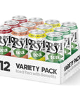 Ryl Iced Tea, Variety Pack - 16.0 Fl Oz (12-Pack)