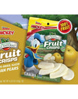 Brothers-ALL-Natural Fruit Crisps, Donald Duck Asian Pear, 0.35 Ounce (Pack of 24)