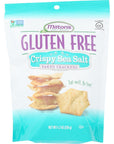 Miltons Craft Bakers Gluten Free Crispy Sea Salt Crackers  Baked Sea Salt Crackers NonGMO Project Verified Kosher Certified Gluten Free Sea Salt Snack 5 Grains In Every Bite  45 Oz