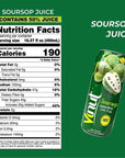 VINUT Soursop Juice Drink Freshly Squeezed Soursop Not from Concentrate 1657 Fl ozPack of 6 Free from Gluten NonGMO No artificial Preservatives Colors or Flavors