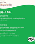 Master of Mixes Sour Apple Martini Drink Mix Ready to Use 1 Liter Bottle 338 Fl Oz Pack of 3