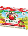 Apple  Eve Organics Fruit Punch 675 Fluidoz 8 Count Pack of 5