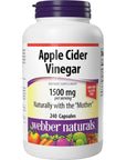 Webber Naturals Apple Cider Vinegar Pills - 240 Capsules