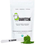 Baahtcha  USDA Organic Matcha Green Tea Powder  Premium Ceremonial Grade  Value Size Lowest Price  Natural Caffeine Energy Drink Mix Antioxidant  70g