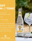 FeverTree Refreshingly Tonic Water Light 169 Fl Oz Pack of 8