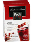 ProtiDIET Grape Concentrated Drink Mix 7 servings