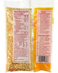 Concession Essentials 8oz Popcorn Portion Packs Box of 6 Portion Packs