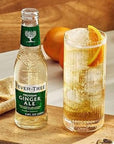 Fever Tree Premium Ginger Ale  Premium Quality Mixer and Soda  Refreshing Beverage for Cocktails  Mocktails 150ml Bottle  Pack of 30