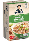 Quaker Instant Oatmeal Apples and Cinnamon 10 Ct