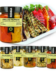 Renna Grilled Roasted Sweet Bell Peppers in Oil 1058 oz A Taste of the Mediterranean Excellence Renna Delicacies jarred antipasto Product of Italy