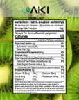 AKI KIWI Powder 529Oz150G Good In Nutrients  Vitamins Ideal Light Green Food Coloring for Protein Smoothies Juice Glazing Yogurt Popsicles or Desserts  GLUTENFREE VEGAN