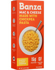 Banza Elbows  Classic Cheddar Mac and Cheese  High Protein Gluten Free and Lower Carb Protein Mac and Cheese  55oz