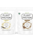 Pure Food: Plant Based Protein Powder with Probiotics  Organic