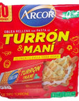 Arcor Turron  Mani 10 Wafers