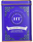 Harney  Sons Blueberry Green Tea Tin 20 Sachets 14 oz ea Two Pack  Green Tea Blend with Real Blueberry Flavor and Pieces Hot or Iced  2 Pack 20ct Sachet Tins 40 Sachets