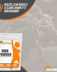 BULKSUPPLEMENTS.COM HMB Powder - Calcium HMB, Beta-Hydroxy Beta-Methylbutyrate, HMB Supplements, HMB 1000 mg - HMB Powder Supplements, Pure HMB, 1000mg per Serving, 250g (8.8 oz)