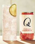 Q Mixers Grapefruit Premium Cocktail Mixer 75 oz 12 Cans