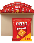 Cheez-It Cheese Crackers, Baked Snack Crackers, Lunch Snacks, Original (40 Packs)