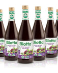 Biotta Organic Breuss Juice  100 Juice Superfood Help Improve Overall Wellness  Excellent Source of Potassium 169 Fl Oz Pk of 6 Breuss Balance