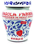 Fabbri Strawberries in Syrup 8 ounce