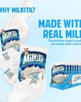 Milkita Creamy Shake Candy Bag Gluten Free Chewy Candies with Calcium  Real Milk Zero Trans Fat LowSugar Vanilla Flavor 30 Pcs