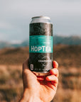 HOPLARK Sparkling HopTea  The Calm One 12pk  16oz Cans Craft Brewed NA Beer Alternative  GlutenFree Non GMO Zero Calories SugarFree CaffeineFree Unsweetened Sparkling Tea  Water  Hop