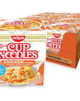 Nissin, Cup Noodles Soup, Chicken Flavor, 2.25 oz (case of 12)