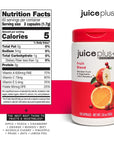 Juice Plus Fruit and Vegetable Blend for Solid Nutritional Foundation  Boost Familys Health with 20 Fruits  Veggies Plus Plant Nutrients  Prepacked 2 bottles 60 servings of fruit 60 of Veg