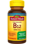 Nature Made Vitamin B12 1000 mcg, Dietary Supplement For Energy Metabolism Support, 75 Time Release Tablets, 75 Day Supply