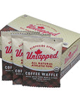 UnTapped Organic Coffee Waffle Box of 16