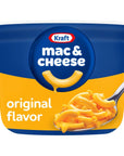 Kraft Original Macaroni and Cheese Cups Easy Microwavable Dinner 205 oz Cup