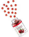 Pharmvista Pomegranate Fiber Gummies 100mg - Gluten Free, Vegan Pomegranate Supplement, Rich in Dietary Fiber - 90 Gummies