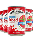 Dei Fratelli Low Sodium Diced Tomatoes 145 oz Cans 6 pack  VineRipened  NonGMO