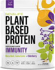 NovaLife Organic Immunity Vanilla Plant Protein Powder, 1.65 Pounds