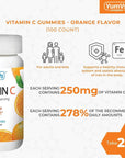 YUM-V'S Vitamin C Gummies by YumVs (Pack of 1)