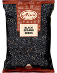 AIVA Black Sesame Seeds for Nutritious Dishes, Teas & Seasonings | All-Natural Kosher Quality | Baking, Cooking & Healthy Recipes (2 LB)