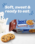 Pillsbury Soft Baked Cookies, Chocolate Chip, 9.53 oz, 18 ct