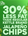 Kettle Brand Potato Chips Air Fried Jalapeño Kettle Chips 65 Oz Bag