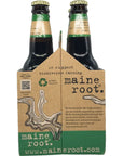 Maine Root Soda Root Beer Sweeten 48 fl oz 4 ct