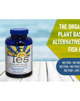 ULTIMATE EFAs Yes Parent Essential Oils Plant Based Organic Ingredients, Omega 3 6, Vegetarian So No Fishy Aftertaste, Keto Friendly, Based On The Peskin Protocol, 120 Capsules.