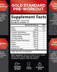 Pre Workout Powder with Beta-Alanine and Caffeine for Sustained Energy & Performance, L-Citrulline for Muscle Pumps - Nature's Preworkout Supplement for Men & Women, Watermelon Flavor - 30 Servings